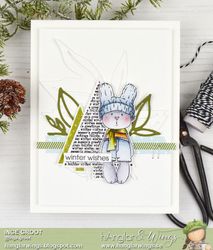 Clear Stamps - Vinterkaniner  A7