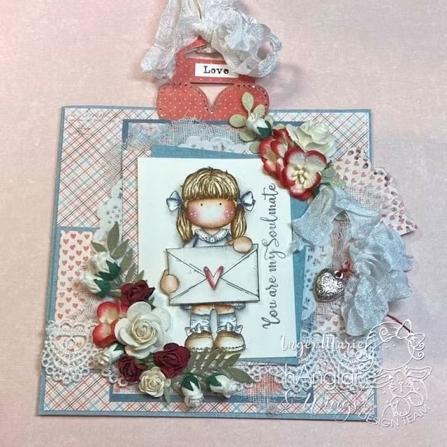 Clear Stamps - Brevskrivare / Letter Writer