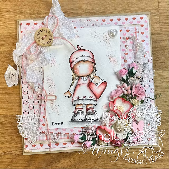 UTGÅTT - Clear Stamps - Håll mitt hjärta