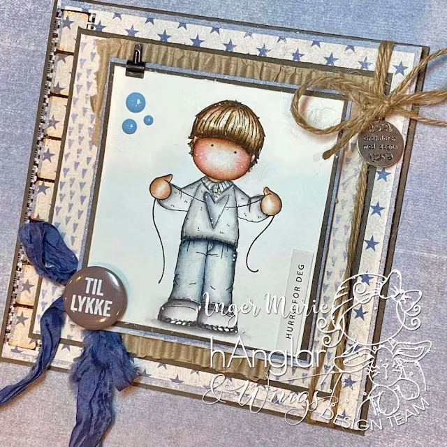 Clear Stamps - Hjärtetråd / Heart thread