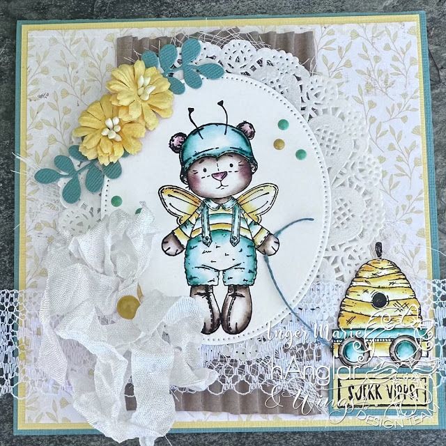 Clear Stamps - Honungsbjörnar / Honey Bears