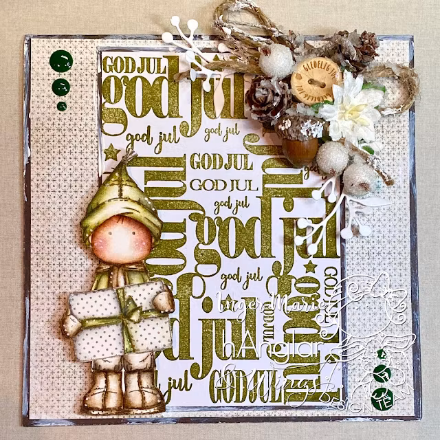 UTGÅTT - Clear Stamps - God Jul-soppa