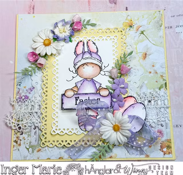 Clear Stamps - Påskkaniner