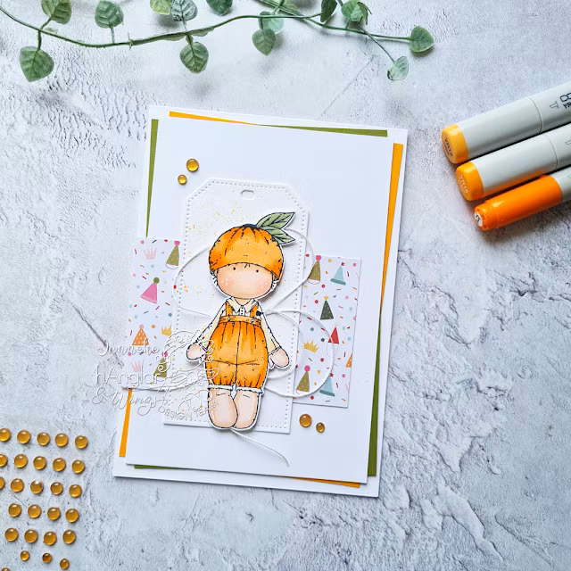 Clear Stamps - Apelsiner / Oranges