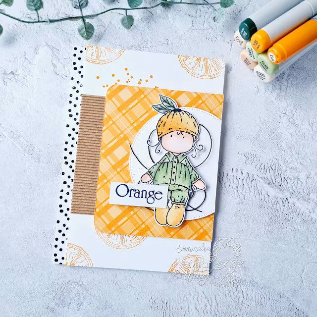 Clear Stamps - Apelsiner / Oranges