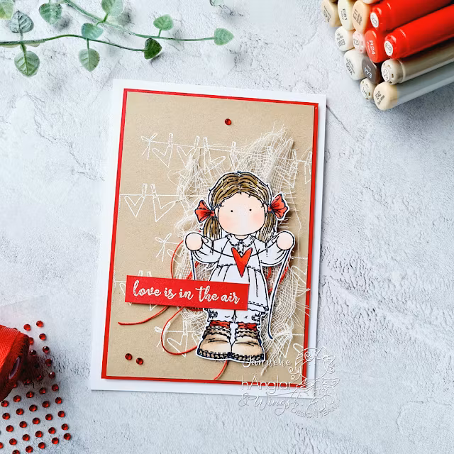 Clear Stamps - Hjärtetråd / Heart thread