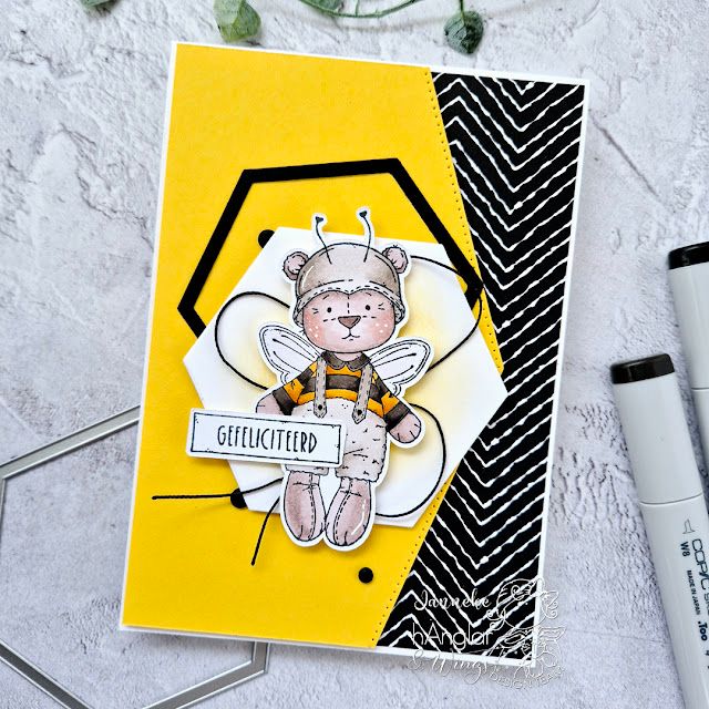 Clear Stamps - Honungsbjörnar / Honey Bears