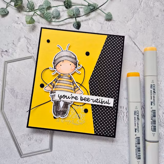 Clear Stamps - Humle & Humla  (Early Summer Kit -26)