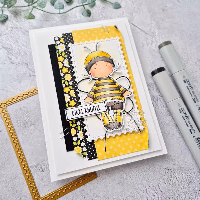 Clear Stamps - Humle & Humla (Försommarkit -26)