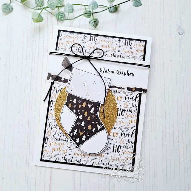 Clear Stamps - Julstrumpa A7