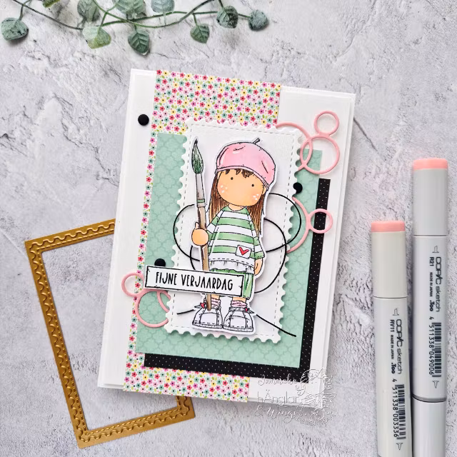 Clear Stamps - Konstnärer / Artists (Early summer kit -26)