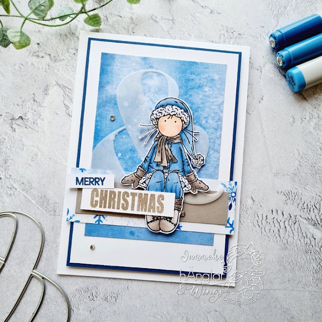 UTGÅTT - Clear Stamps - Långa sittande tomtar