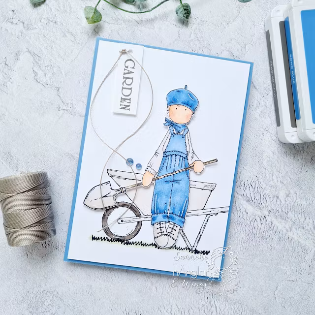 Clear Stamps - Långa Trädgårdsmästare / Tall Gardeners