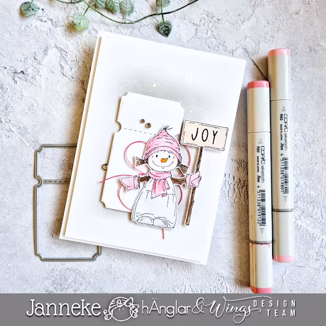 Clear Stamps - Pinngubbar / Stick snowman