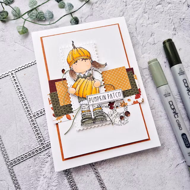 Clear Stamps - Pumpaskörd (Höstkit)