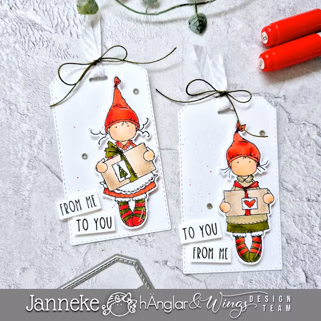 Clear Stamps - Tre Klappar / Three presents