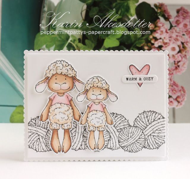 Clear Stamps - Små (Klonade) Får A7