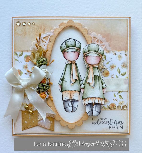 Clear Stamps - Coola hÄnglar / Cool hAngels