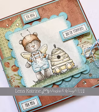 Clear Stamps - Ruttexter Norska / Square words - Norwegian