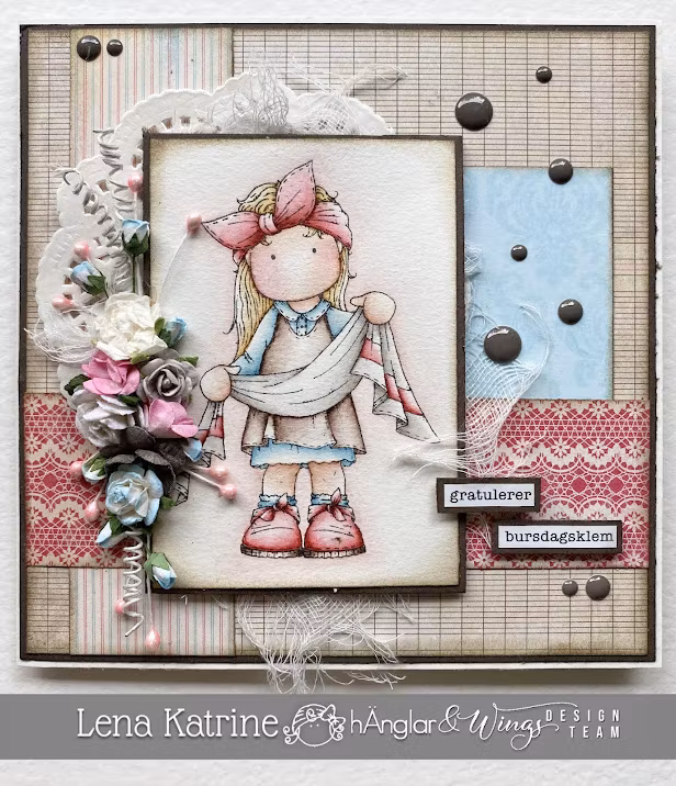 Clear Stamps - TvättLina / Washing Lina