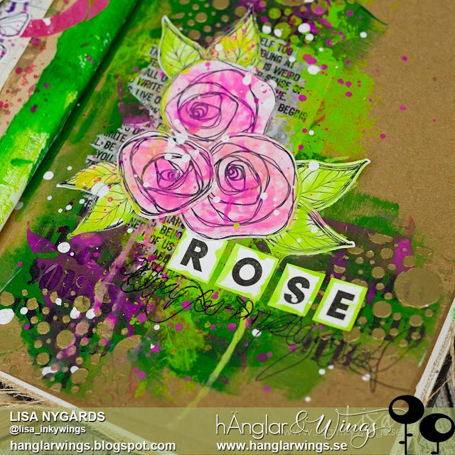 Clear Stamps - Rosor