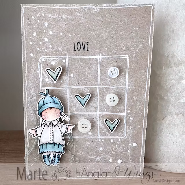 Clear Stamps - hÄnglatrio / hAngel trio