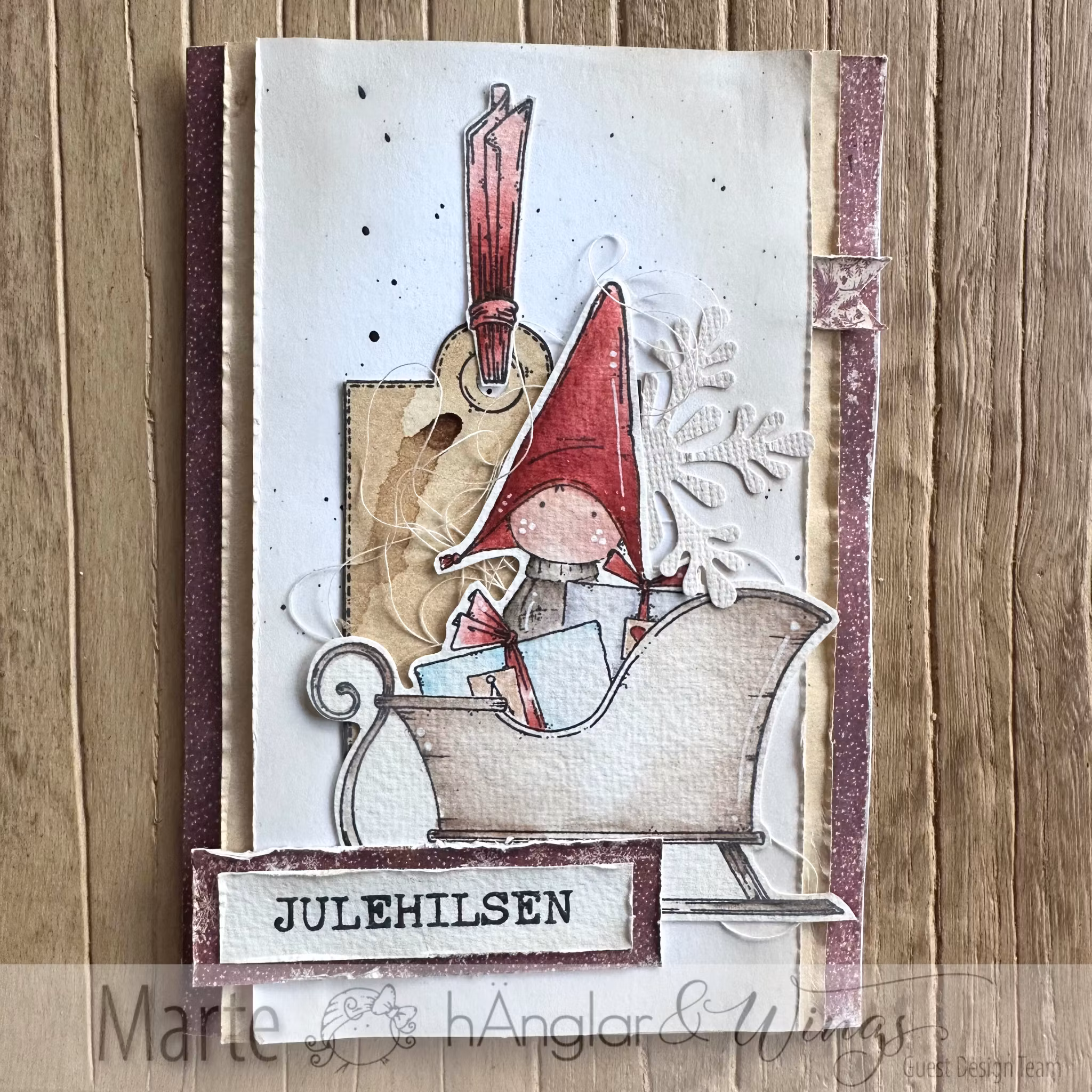 Clear Stamps - Julsläde