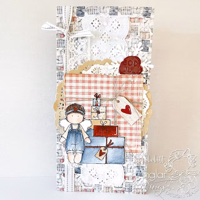 Clear Stamps - Små SkyddshÄnglar A7