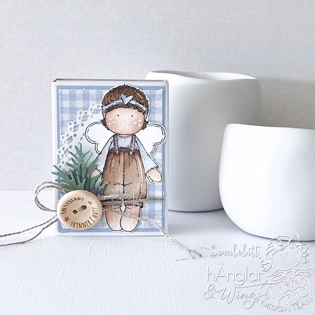Clear Stamps - Små SkyddshÄnglar A7