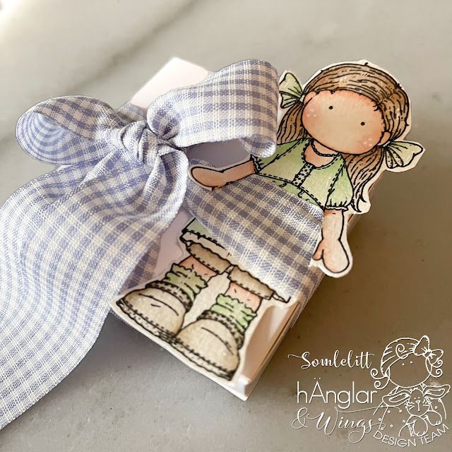 Clear Stamps - Vårflicka / Spring Girl A7