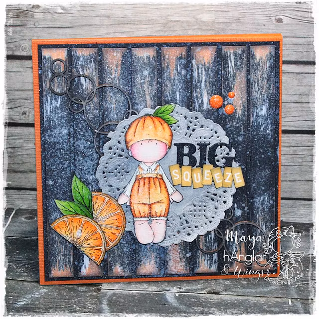 Clear Stamps - Apelsiner / Oranges