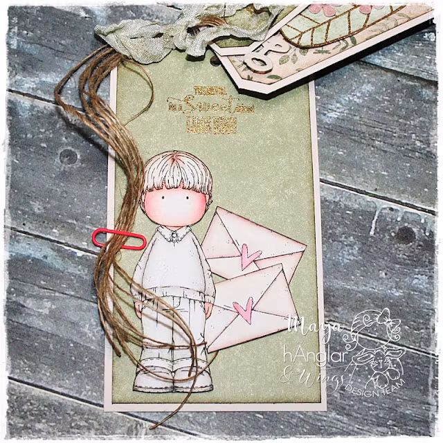 Clear Stamps - Brevskrivare / Letter Writer