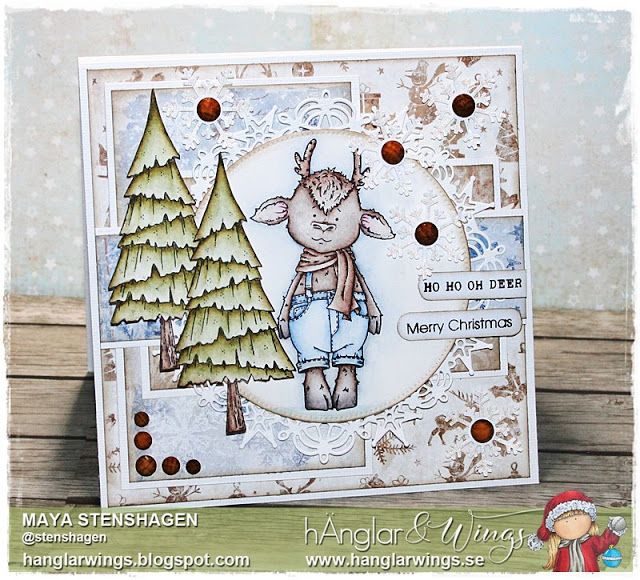 UTGÅTT - Clear Stamps - Renate och Deerek