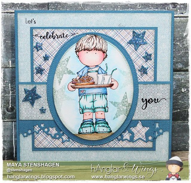 UTGÅTT - Clear Stamps - Fika-Fredrik
