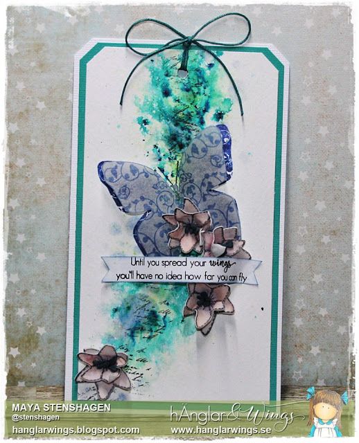 Clear Stamps - Fjärilar / Butterflies