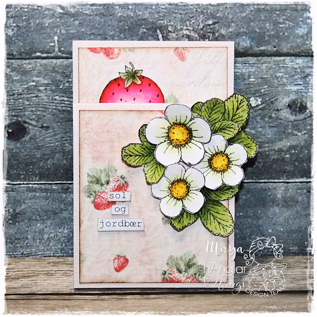 Clear Stamps - Jordgubbar / Strawberries