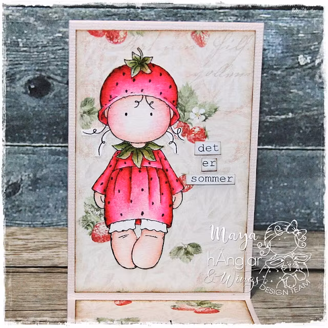Clear Stamps - Jordgubbar / Strawberries