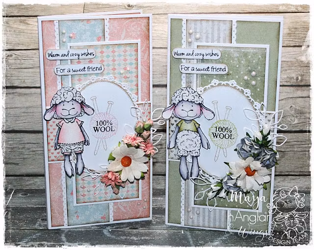 UTGÅTT - Clear Stamps - Dolly och Lambert