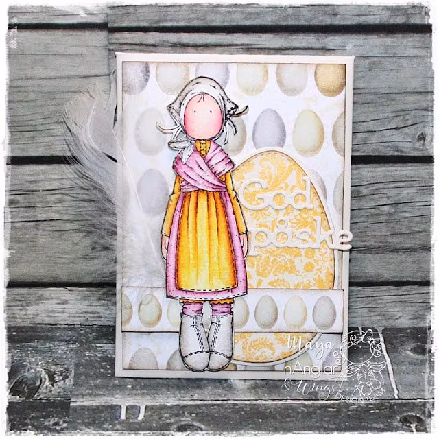 Clear Stamps - Långa Käringar / Long Easter Girl