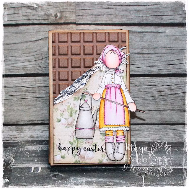 Clear Stamps - Långa Käringar / Long Easter Girl