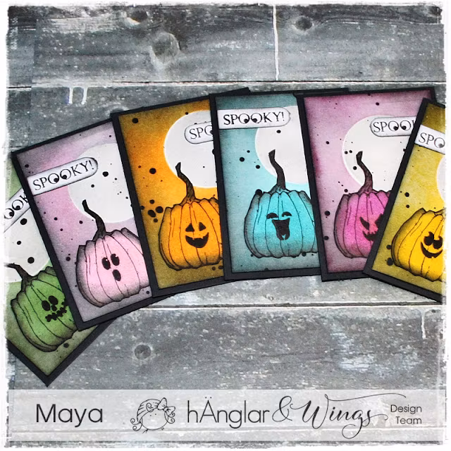 Clear Stamps - Pumpaskörd (Höstkit)