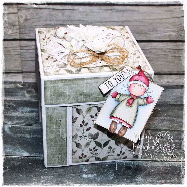 Clear Stamps - Ruttomtar / Santa in Square