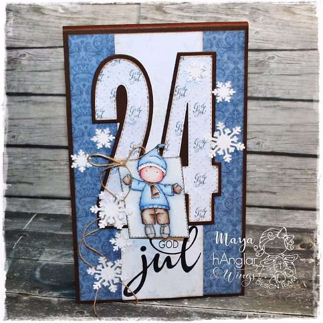 Clear Stamps - Ruttomtar / Santa in Square