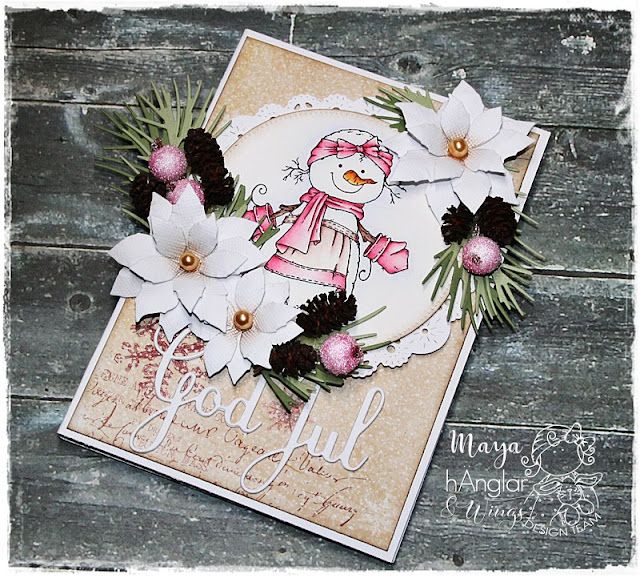 Clear Stamps - Snögubbar / Snowmen