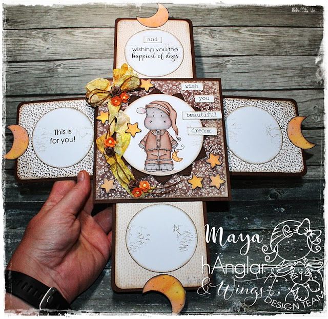 Clear Stamps - Sömntuta / Sleepyhead A7