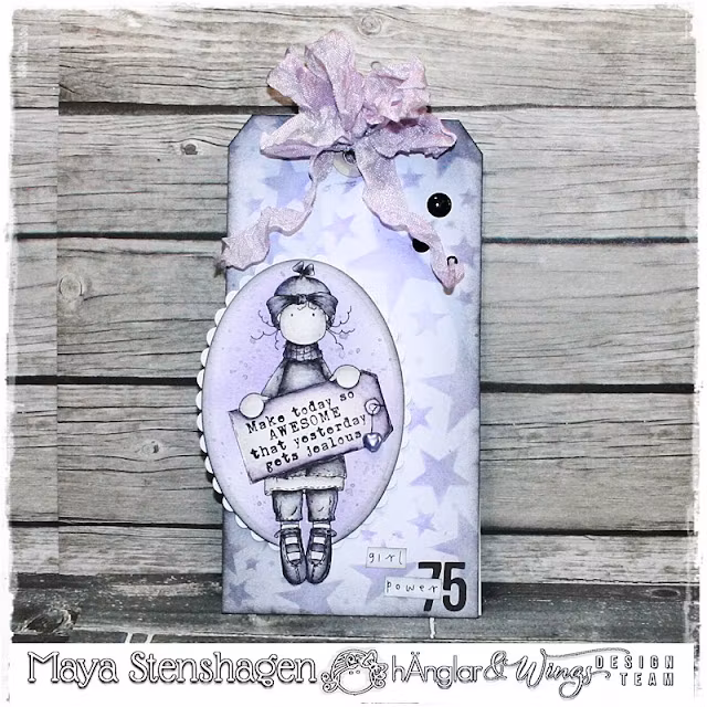 Clear Stamps - Långa Taggare / Long Tags