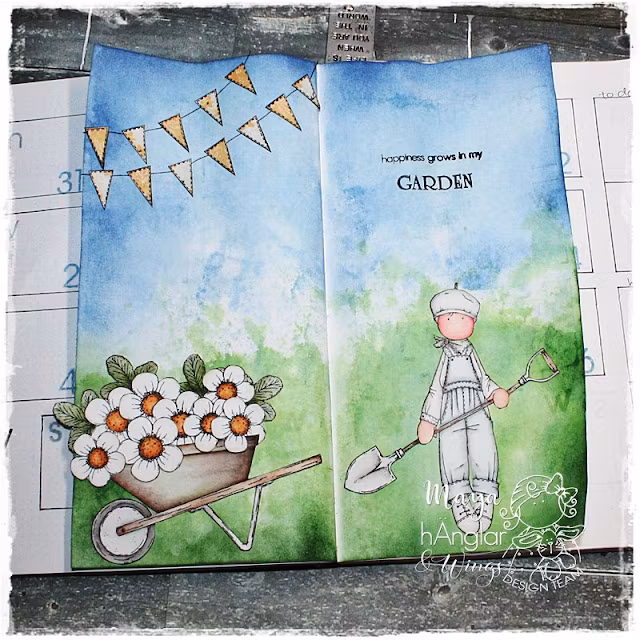 Clear Stamps - Långa Trädgårdsmästare / Tall Gardeners