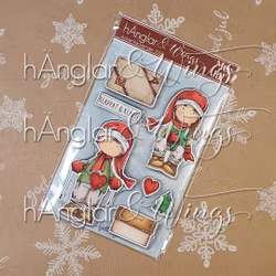 UTSÅLD - Clear Stamps - Mer Jul 1 - Advent 2025 (Hjärta & Gran)