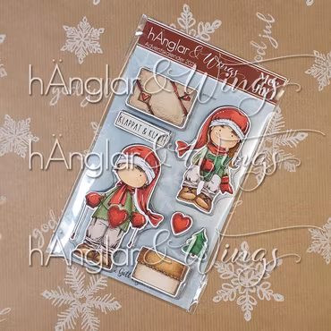 Clear Stamps - Mer Jul 1 - Advent 2025 (Hjärta & Gran)