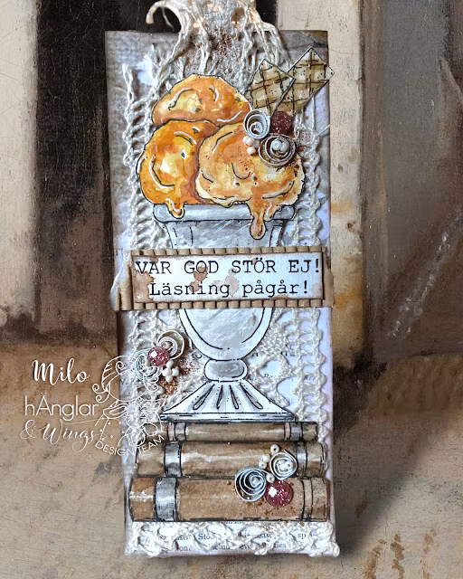 Clear Stamps - Bokslukare / Book Devourers